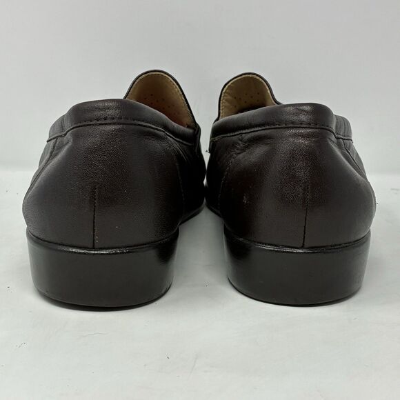 SAS Ace Men’s Size 11 W Black Leather Loafers Hand Made In USA Tripad Wide main image 5